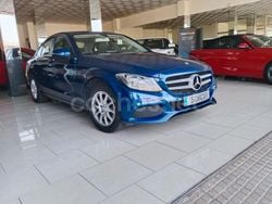 Azul Usado 2016 Mercedes C200 Berlina | 17.500 € (Precio justo)
