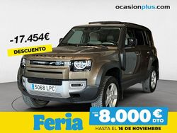 Beige Usado 2021 Land Rover Defender S SUV | 53.290 € (Super precio)