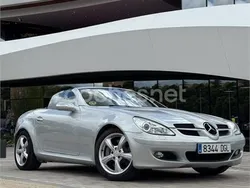 Gris / plata Usado 2005 Mercedes SLK350 Descapotable | 14.000 € (Buen precio)