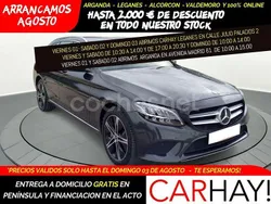 Gris / plata Usado 2020 Mercedes C300e Familiar | 25.590 € (Precio justo)