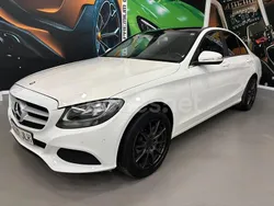 Blanco Usado 2014 Mercedes C180 Avantgarde Berlina | 11.999 € (Precio justo)