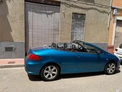Azul Usado 2008 Peugeot 307 CC Descapotable | 5990 € (Un poco caro)
