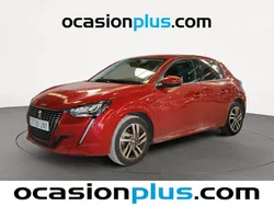 Rojo Usado 2021 Peugeot 208 Allure Utilitario | 12.264 € (Buen precio)