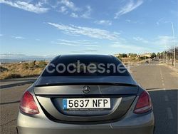 Negro Usado 2016 Mercedes C220 AMG line Berlina | 21.100 € (Precio justo)