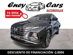 Gris / plata Usado 2021 Hyundai Tucson SUV | 21.995 € (Un poco caro)