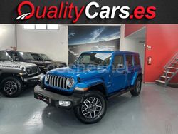 Azul Usado 2024 Jeep Wrangler Sahara SUV | 59.900 € (Precio justo)