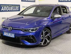 Azul Usado 2021 VW Golf VIII R Berlina | 42.490 € (Precio justo)