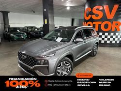 Gris Usado 2023 Hyundai Santa Fe Style SUV | 35.450 € (Precio justo)