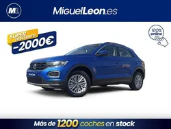 Azul Usado 2020 VW T-Roc Advance SUV | 21.985 € (Precio justo)