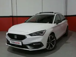 Blanco Usado 2021 Seat Leon FR Familiar | 18.750 € (Precio justo)