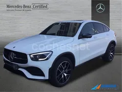 Blanco polar Usado 2023 Mercedes GLC300e AMG line Coupe | 68.900 €