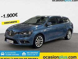 Azul Usado 2019 Renault Mégane GrandTour Zen Familiar | 12.864 € (Precio justo)