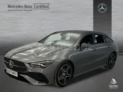 Gris / plata Usado 2024 Mercedes CLA200 Shooting Brake AMG line Familiar | 39.200 € (Un poco caro)