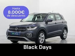 Gris Usado 2022 VW T-Cross Sport SUV | 17.990 € (Precio justo)