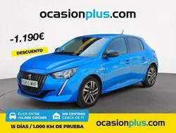 Azul Usado 2023 Peugeot 208 Allure Utilitario | 13.090 € (Precio justo)