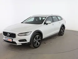 Blanco Usado 2021 Volvo V90 CC Pro Familiar | 31.599 € (Super precio)