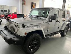 Gris / plata Usado 2014 Jeep Wrangler Unlimited Sahara SUV | 34.500 € (Precio justo)