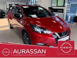 Rojo Usado 2021 Nissan Micra Utilitario | 12.500 € (Precio justo)
