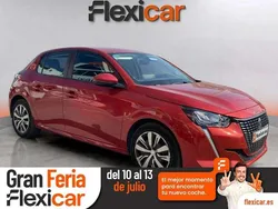 Rojo Usado 2021 Peugeot 208 Active Utilitario | 11.090 € (Precio justo)