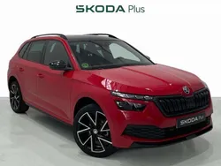 Rojo Usado 2021 Skoda Kamiq Monte Carlo SUV | 23.490 € (Precio justo)