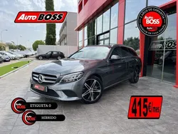 Gris Usado 2021 Mercedes C300 Familiar | 29.900 € (Precio justo)