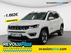 Blanco Usado 2020 Jeep Compass Limited SUV | 18.300 € (Precio justo)
