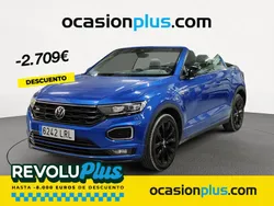 Azul Usado 2021 VW T-Roc Cabriolet R-line Descapotable | 29.800 € (Un poco caro)
