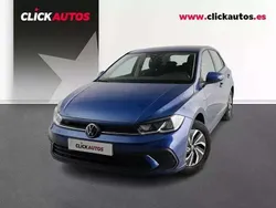 Azul Usado 2024 VW Polo Life Utilitario | 17.400 € (Precio justo)