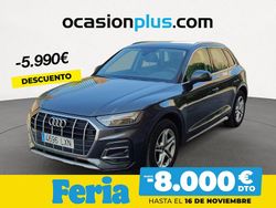 Gris / plata Usado 2022 Audi Q5 Advanced Plus SUV | 36.190 € (Precio justo)