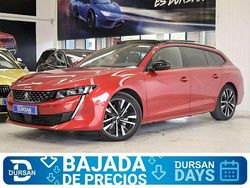 Rojo Usado 2022 Peugeot 508 GT Familiar | 26.590 €
