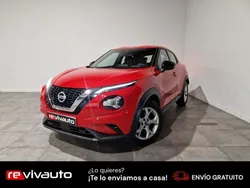 Rojo Usado 2021 Nissan Juke Acenta SUV | 15.490 € (Precio justo)