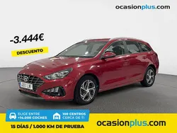 Rojo Usado 2021 Hyundai i30 Familiar | 16.990 € (Precio justo)