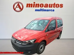 Rojo Usado 2020 VW Caddy Trendline Monovolumen | 18.990 € (Buen precio)