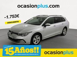 Gris Usado 2021 VW Golf VIII Life Familiar | 19.290 € (Precio justo)