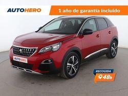 Rojo Usado 2019 Peugeot 3008 Allure SUV | 16.499 € (Precio justo)