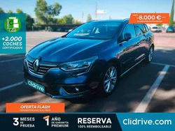 Azul Usado 2017 Renault Mégane GrandTour Bose Edition Familiar | 6990 € (Buen precio)