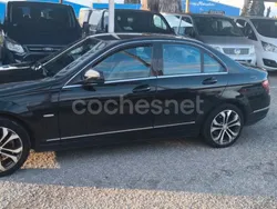 Negro Usado 2008 Mercedes C220 Elegance Berlina | 7900 € (Buen precio)
