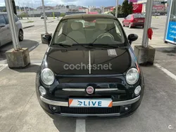 Negro Usado 2008 Fiat 500 Lounge Berlina | 6950 € (Un poco caro)