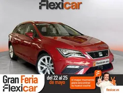 Rojo Usado 2018 Seat Leon ST FR Familiar | 14.790 € (Precio justo)