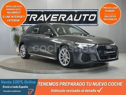 Gris / plata Usado 2023 Audi A3 Sportback S-Line Berlina | 27.990 € (Precio justo)