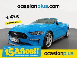 Azul Usado 2022 Ford Mustang GT Convertible Descapotable | 48.690 € (Precio justo)