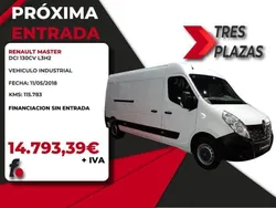Blanco Usado 2018 Renault Master Van | 17.900 € (Precio justo)
