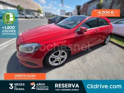 Rojo Usado 2015 Mercedes A180 Urban Berlina | 13.390 € (Super precio)