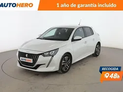 Blanco Usado 2020 Peugeot 208 Allure Utilitario | 12.799 € (Precio justo)