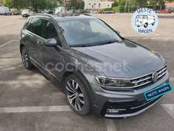 Gris / plata Usado 2021 VW Tiguan R-line SUV | 24.900 € (Precio justo)