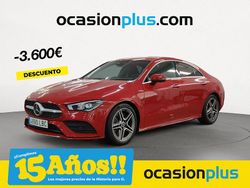 Rojo Usado 2019 Mercedes CLA250 Berlina | 35.200 € (Precio justo)