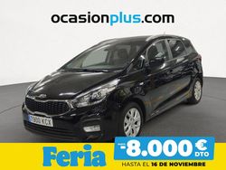Negro Usado 2017 Kia Carens Monovolumen | 12.050 € (Precio justo)