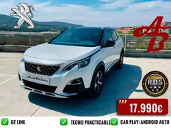 Blanco Usado 2019 Peugeot 3008 GT-line SUV | 17.990 € (Precio justo)