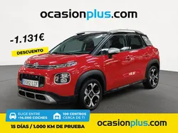 Rojo Usado 2019 Citroën C3 Aircross PureTech SUV | 12.200 € (Precio justo)