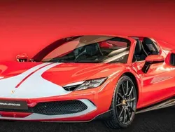 Rojo Usado 2022 Ferrari 296 Descapotable | 409.900 €